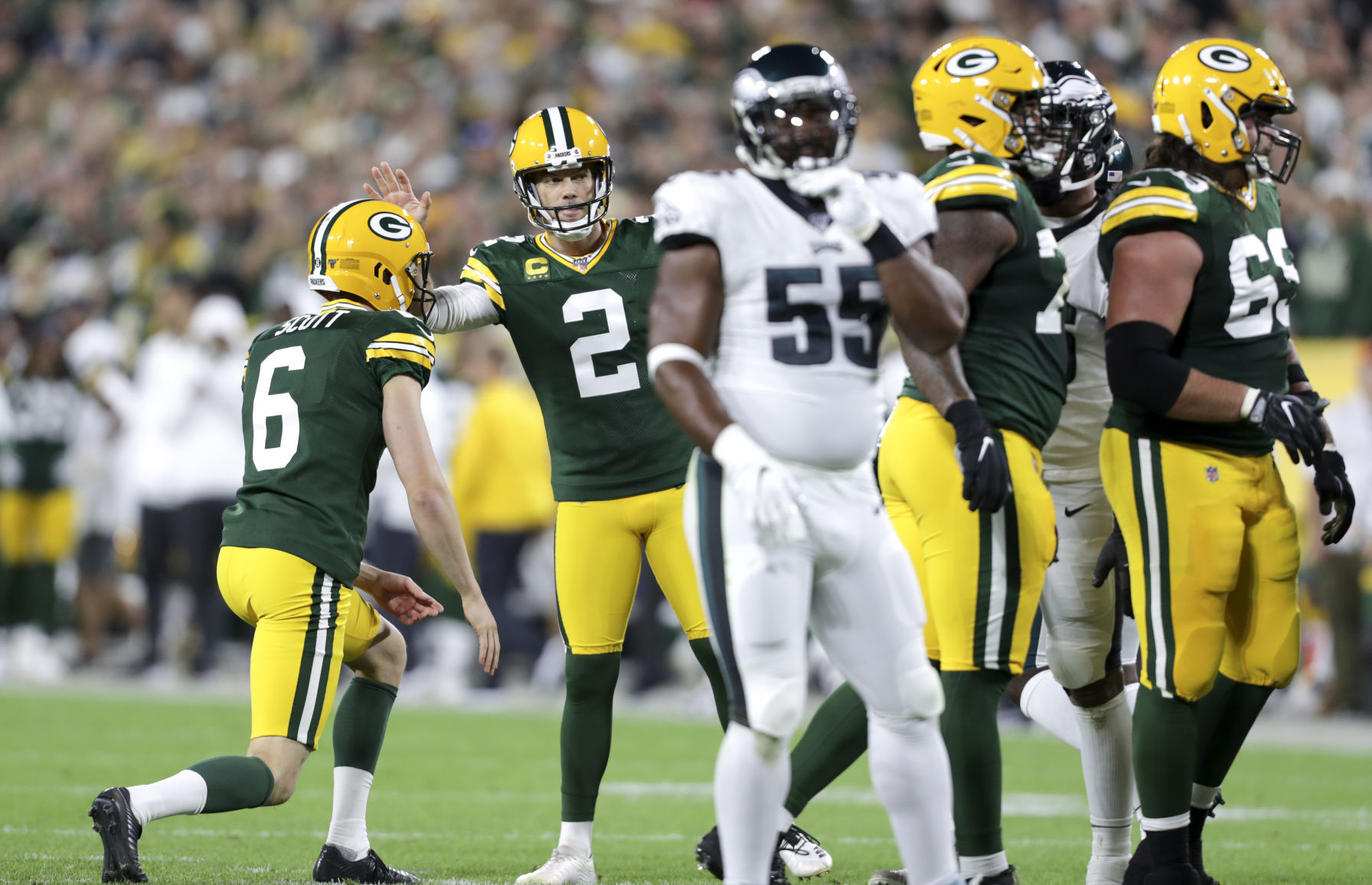 Eagles 34, Packers 27